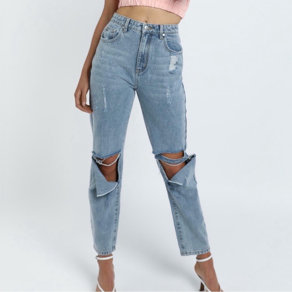 *NWT* PRINCESS POLLY TWIIN ROYALS TAPERED JEAN - SIZE 4